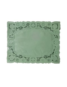 BLONDA RECTANGULAR 21X27CM VERD - PAQUET 100UNT