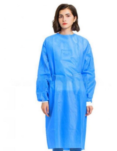 BATA APRON AZUL T.ÚNICA 15UNID