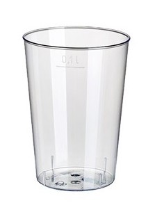 VASO HABIT PLAS INYECTADO 220CC - 500 UND