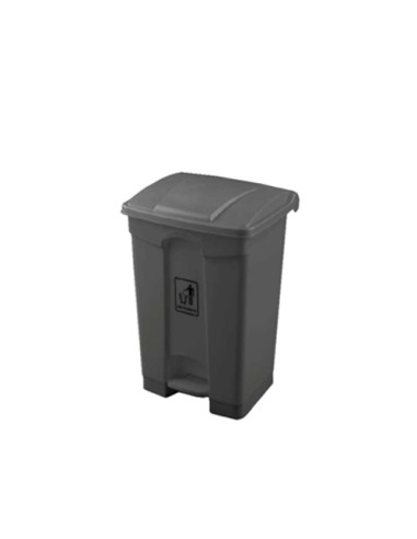CONTENEDOR 45LT GRIS PEDAL SIN TAPA  AF07331R