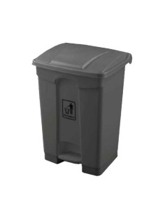CONTENIDOR 87LTS GRIS S/TAPA (CUBO+PEDAL) AF07318R