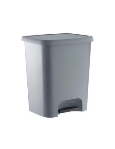 CONTENEDOR C/PEDAL 25L GRIS LY-25BR UNIDAD