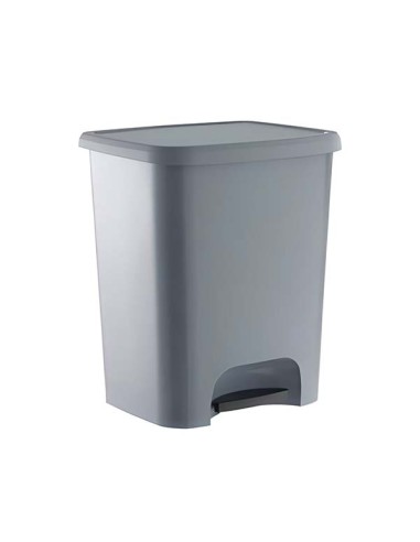 CONTENEDOR C/PEDAL 25L GRIS LY-25BR UNIDAD