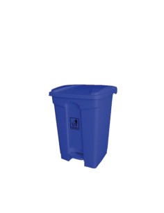 CONTENEDOR 45LT PEDAL AZUL + TAPA AF07331