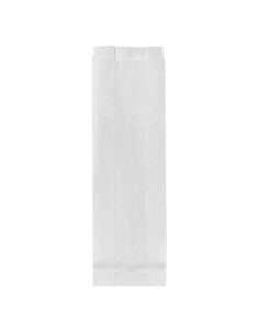 BOLSA PAPEL BOCADILLO 9+5X32 BLANCO - CAJA 2000UND