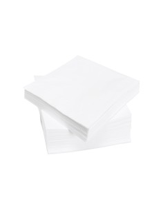 TOVALLO BLANC 33X33 PUA PUA, CAIXA 1500 UNITATS