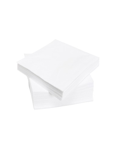 TOVALLO BLANC 33X33 PUA PUA, CAIXA 1500 UNITATS