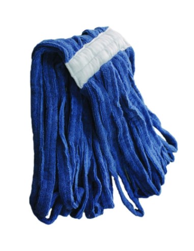 MOPA 250GR MICROFIBRA TIRAS AZUL