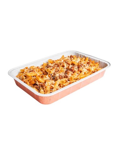 TARRINA LACADA 2450ML 31,4x21,3x4,7CM PAQ.50 UND