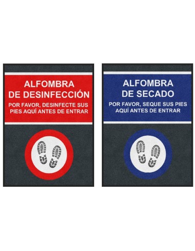 ALFOMBRA TEXTIL DG SERIGRAFIADA 60x85 UNIDAD