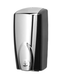 DISPENSADOR AUTO. SABÓ ESCUMA PLATA/NEGRE 1100ML