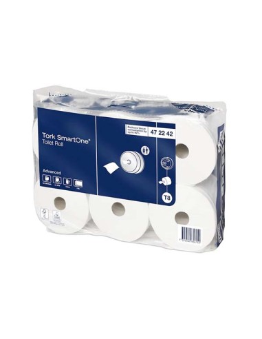 PAPEL HIGIENICO SMART ONE  TORK - 6UND