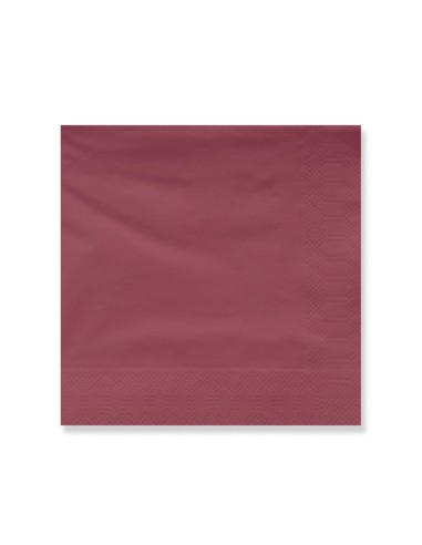 SERV. 2C 40X40CM BURDEOS - CAJA 1200UND