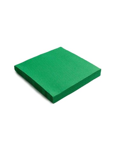 SERV.P-P 40X40CM VERDE - CAJA 1200U