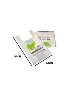 BOSSA SAMARRETA 48x60CM COMPOSTABLE PAQ 100U