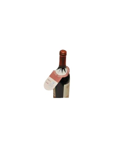 COLLARIN CARTULINA 7X14CM BOTELLA VINO