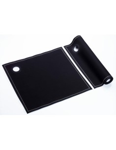CUBI DRAP NEGRE SANEFA BLANCA 40X40CM - PAQ 12U