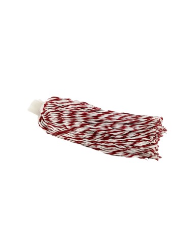 FREGONA MICROFIBRA BLANCA/GRANATE