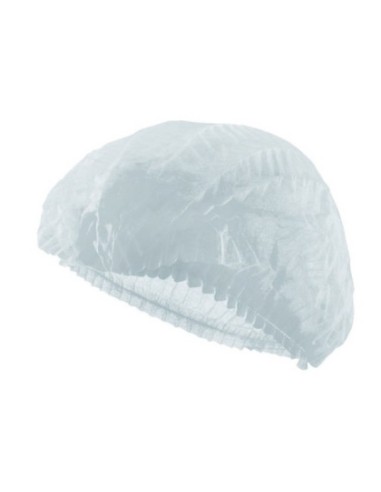 GORRO RIZADO RED POLIP. PAQ 100 UND