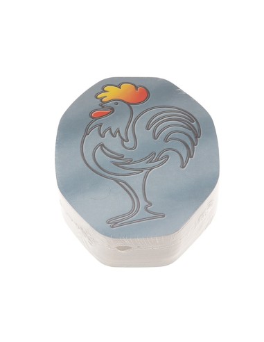 TAPA POLLO OVALADA (REF. T42600PFR) - PAQ 100U