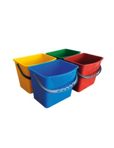 CUBO 6L ROJO UNIDAD