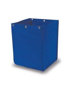 BOLSA LAVANDERIA 55X50X65 AZUL CARRO PLEGABLE