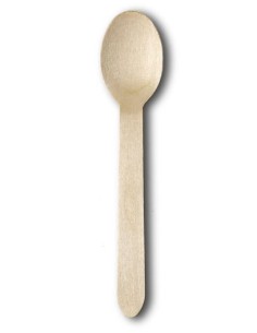 CULLERA DE FUSTA 16CM 2500UNT