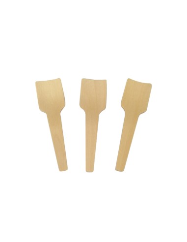 CULLARETA GELAT 9,5CM NATURAL FUSTA CAIXA 5000U