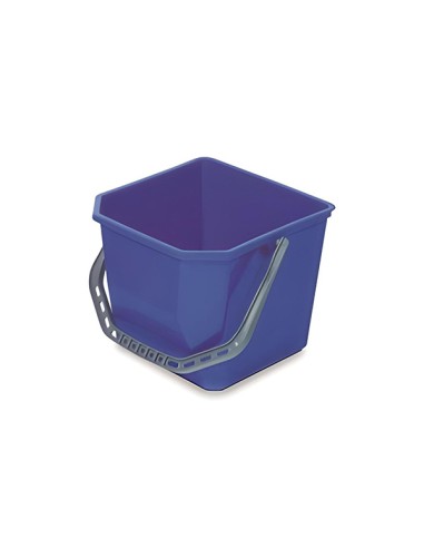 CUBELL DE PLASTIC 12 LLITRES BLAU