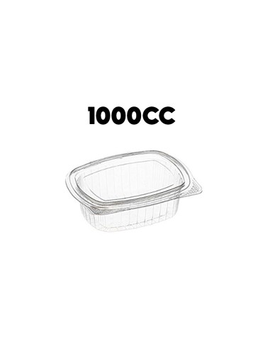 BANDEJA CON TAPA 1000CC OPS - PAQUETE 50UND