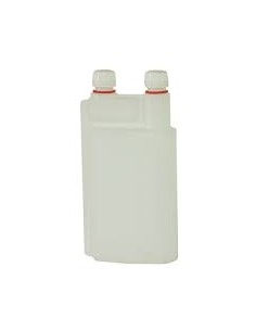 BOTELLA 1LT MEDICIÓN CON 2 TAPONES
