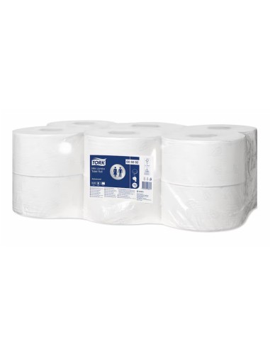 PAPER HIGIENIC MINI JUMBO TORK -12UNT