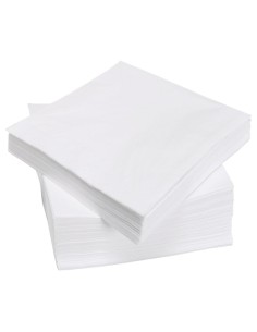 SERVILLETA 30X30CM 2 CAPAS BLANCA - CAJA 4800UND