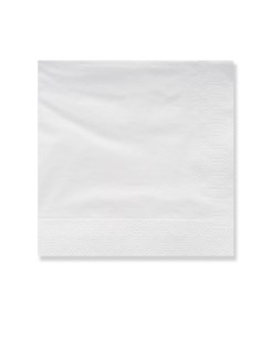 TOVALLÓ 40X40CM 2 CAPES BLANCA - CAIXA 2400UNT