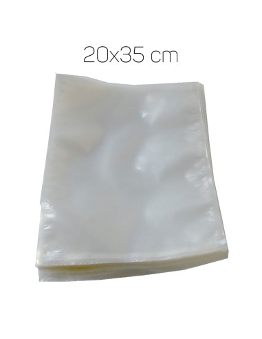 BOLSA ENVASADO AL VACIO 20X35CM - PAQ 100 UND