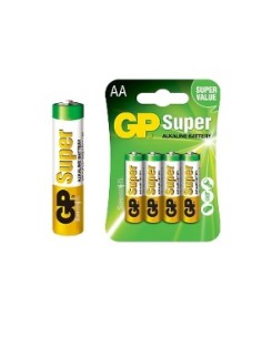 PILAS SUPER ALCALINA R6 PAQ 4 UND