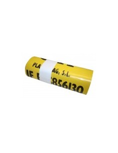 CAJA/PAQ.B.BASURA 80X105CM G220 GII AMARILLA 200U