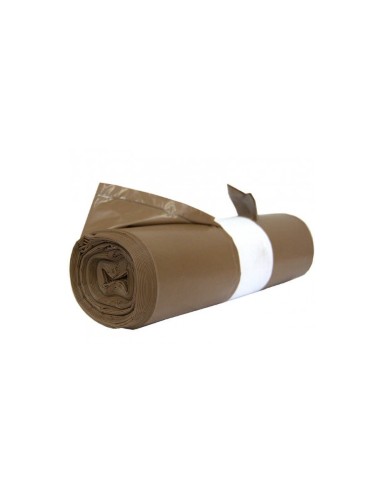 CAJA/PAQ.B.BASURA 52X60CM GALGA 90 MARRÓN 1250U