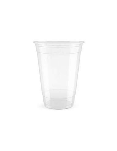 VASO PLÁSTICO PET RECICLADO P/CÚPULA 400ML-800UND
