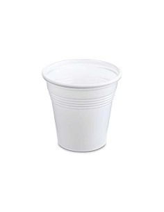 VASO PLÁSTICO REUTILIZABLE 80CC BLANCO - 4800 UND