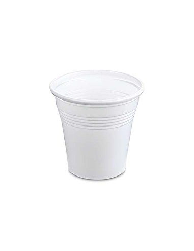 VASO PLÁSTICO REUTILIZABLE 80CC BLANCO - 4800 UND