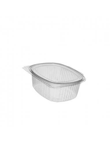 BANDEJA CON TAPA OPS 750CC TRANSPARENTE - PAQ 50U