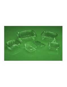 BANDEJA CON TAPA OPS 250CC TRANSPARENTE - PAQ 50U