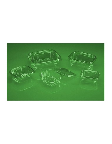 BANDEJA CON TAPA OPS 250CC TRANSPARENTE - PAQ 50U