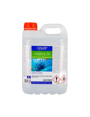 HIGISOL 70 LIQUIDO DESINFECTANTE 5L