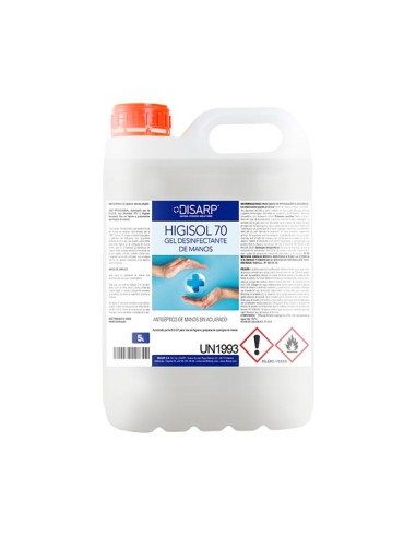 HIGISOL 70 GEL DESINFECTANTE 5L