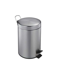PAPERERA PEDAL INOX. SATINADO 20L UNITAT