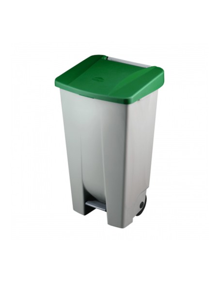 CONTENEDOR SELECTIVO 120LT + TAPA VERDE