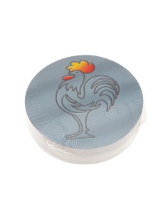 TAPA POLLO REDONDA ALTA (REF. T21900PF) - PAQ 100U