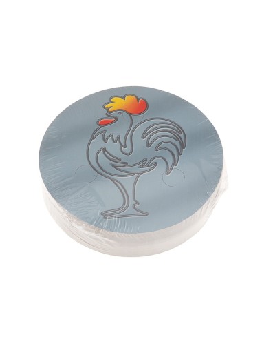 TAPA POLLO REDONDA ALTA (REF. T21900PF) - PAQ 100U